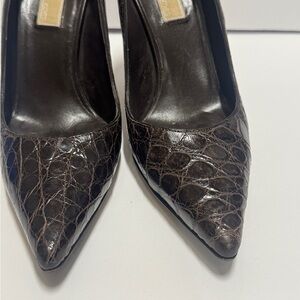 Michael Kors Brown Leather Shoes